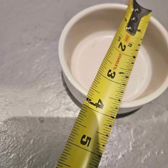 The Art of Chokin Ceramic Trinket Dish Cream and Gold Trimmed - Picture 5 of 6